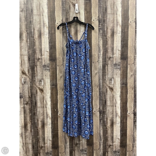 Dress Casual Maxi By Old Navy In Blue, Size: L