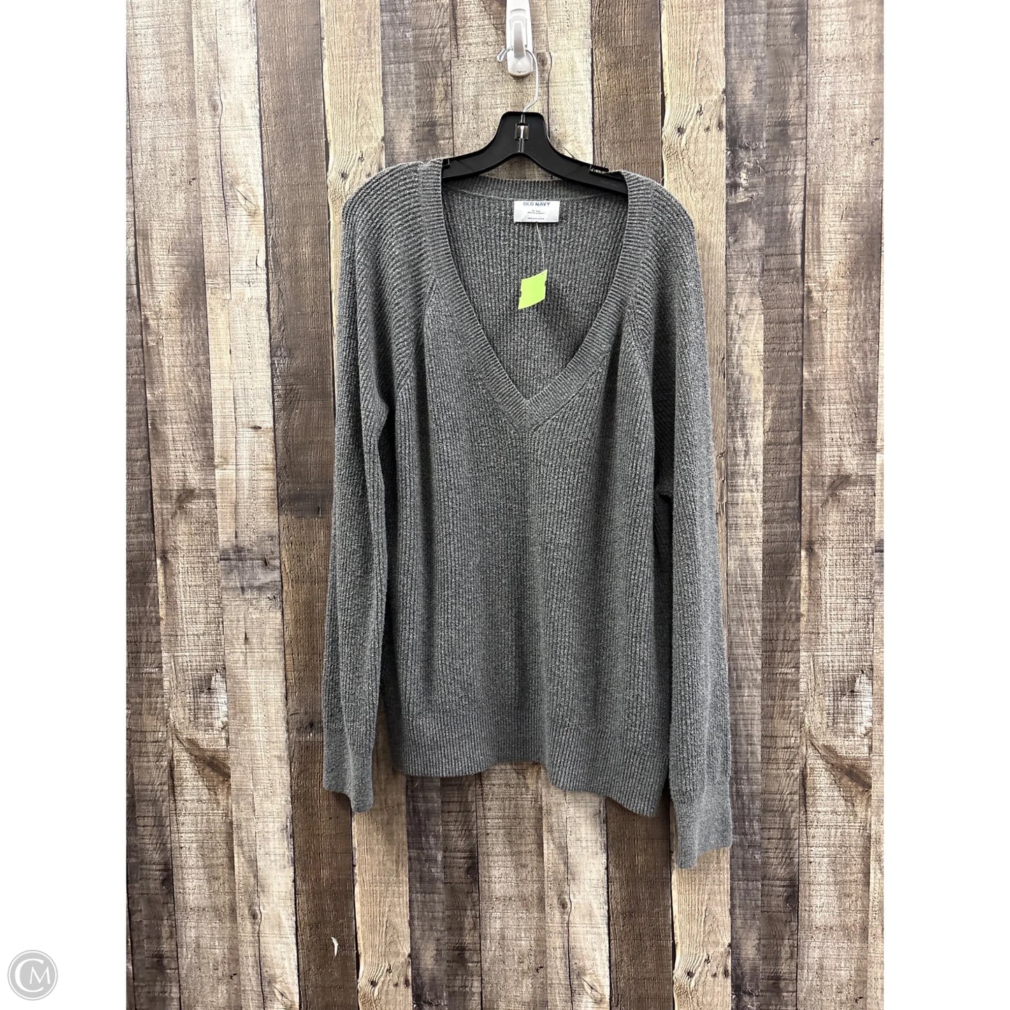 Sweater By Old Navy In Grey, Size: Xl