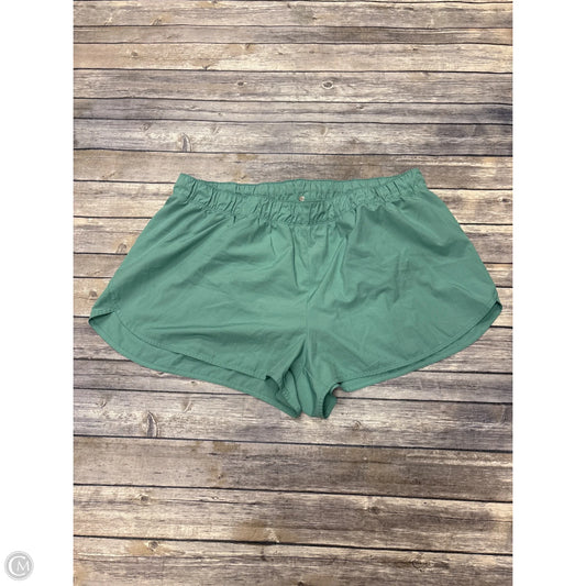 Athletic Shorts By Old Navy In Green, Size: 2x