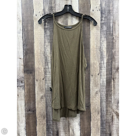 Top Sleeveless By Cme In Green, Size: Xxl