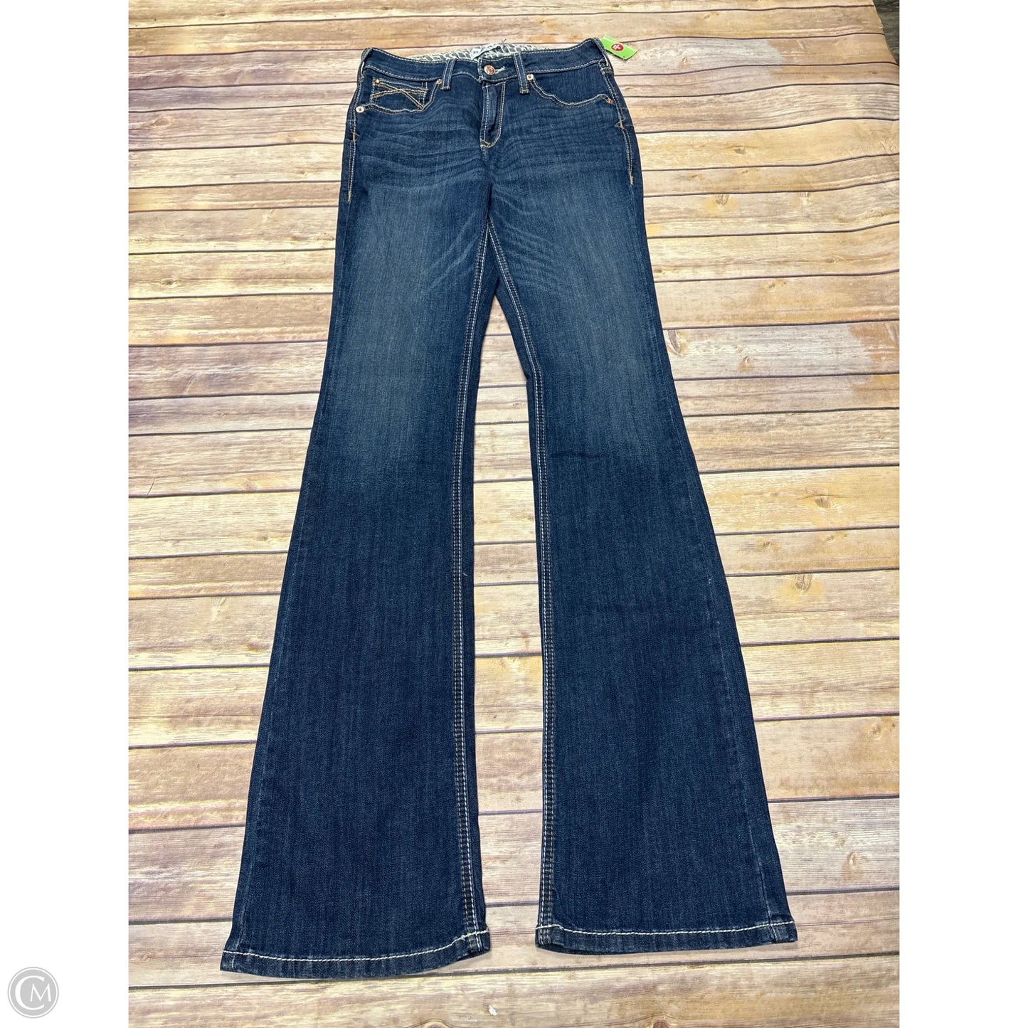 Jeans Flared By Ariat In Blue, Size: 6