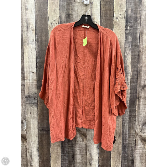 Cardigan By Maurices In Orange, Size: Xl