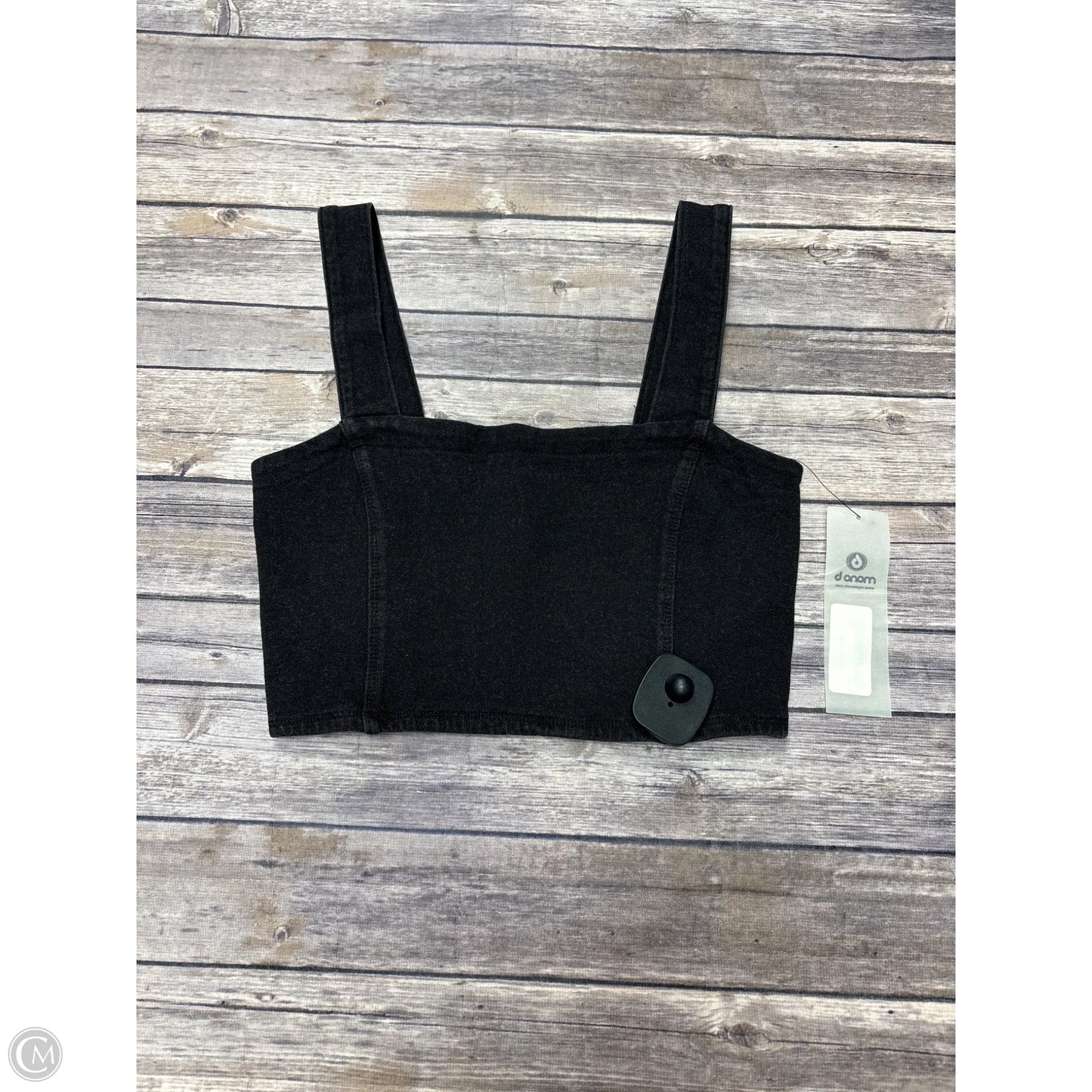 Top Sleeveless By Mono B In Grey, Size: S