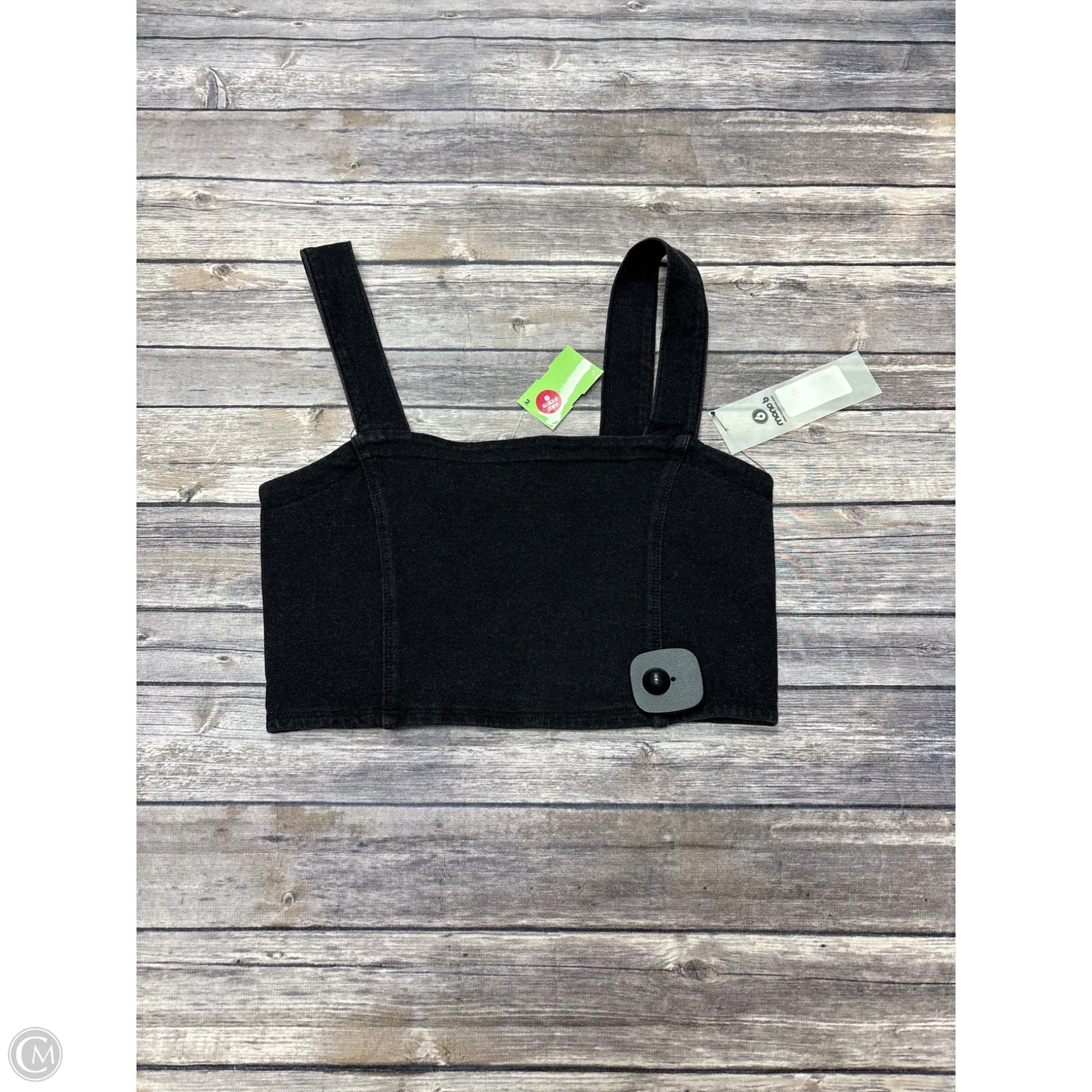 Top Sleeveless By Mono B In Grey, Size: M