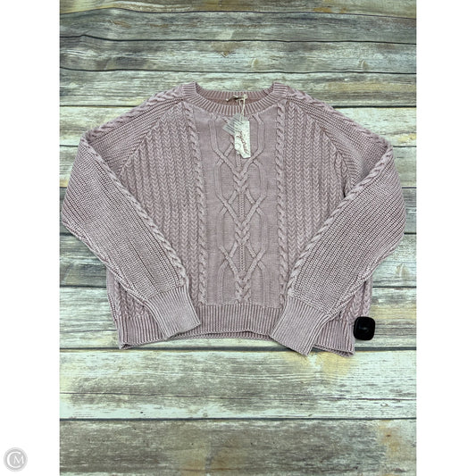 Sweater By Mystree In Pink, Size: L