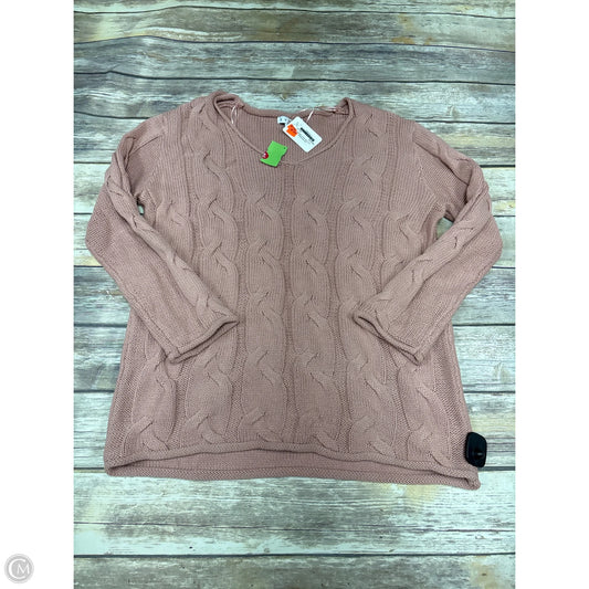 Sweater By Hyfve In Pink, Size: M
