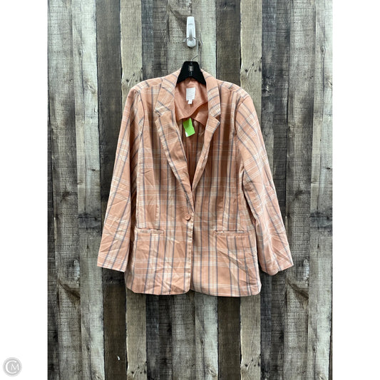 Blazer By Lc Lauren Conrad In Pink, Size: Xxl