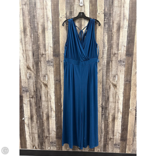 Jumpsuit By Torrid In Blue, Size: 1x