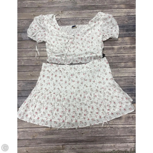 Skirt Set 2pc By Arula In White, Size: 1x
