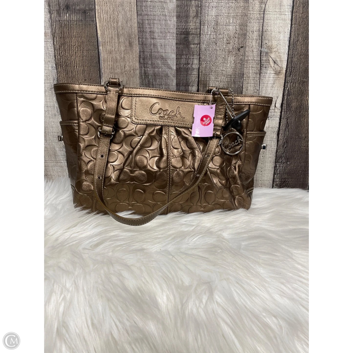 Handbag Designer By Coach, Size: Medium