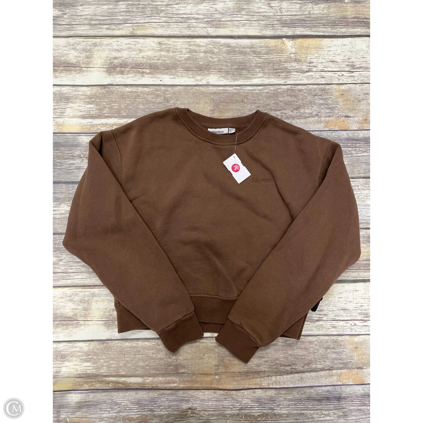 Sweatshirt Crewneck By Cme In Brown, Size: S