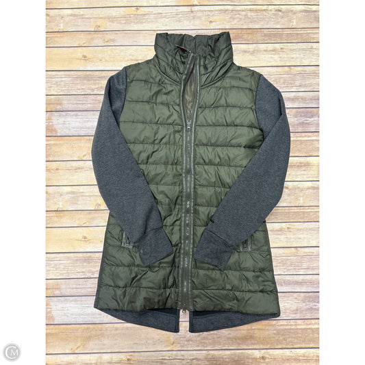 Jacket Puffer & Quilted By Mondetta In Green, Size: M
