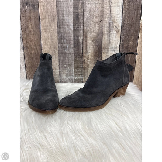 Boots Ankle Heels By Dolce Vita In Grey, Size: 7.5