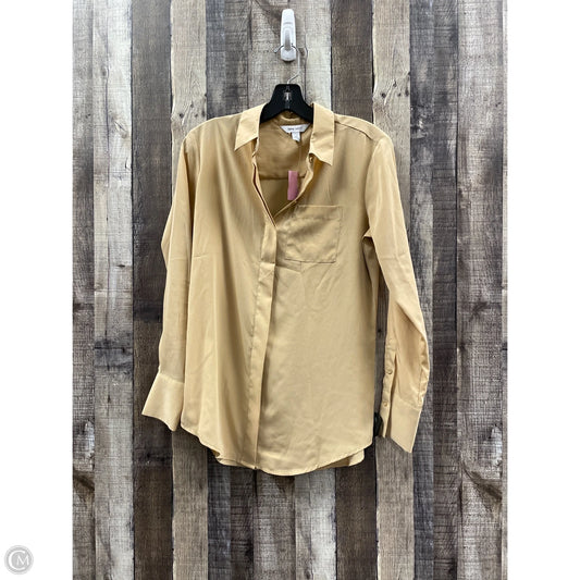 Top Long Sleeve By Nine West In Brown, Size: Xs