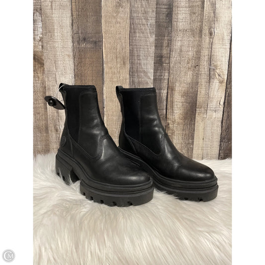 Boots Ankle Heels By Timberland In Black, Size: 7.5