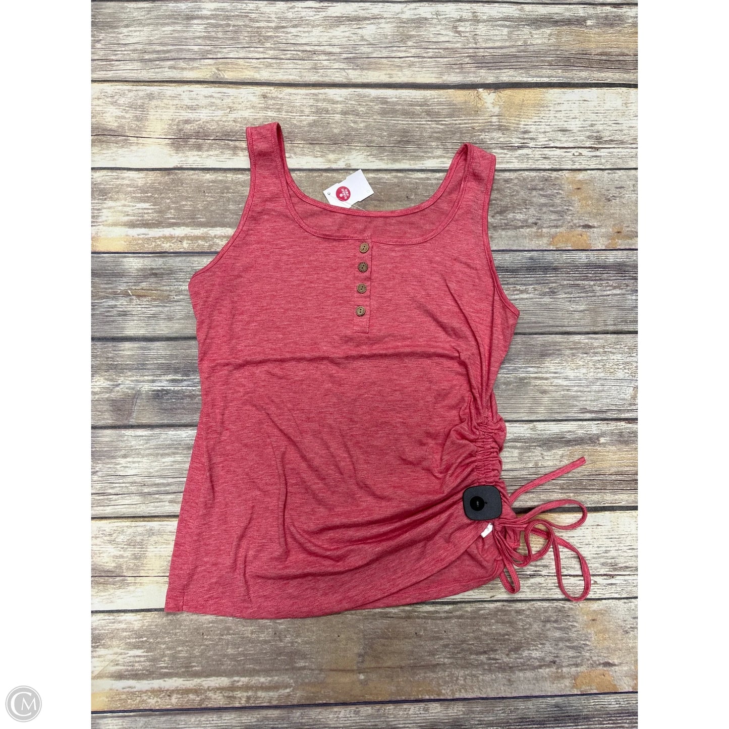 Top Sleeveless By Cmf In Red, Size: M