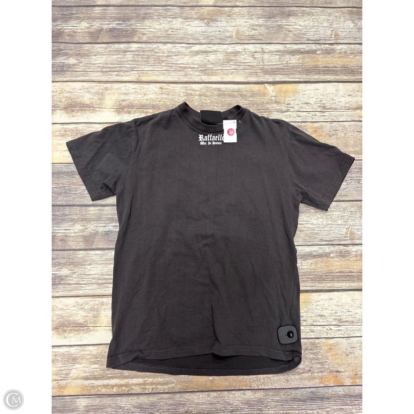 Top Short Sleeve By Rebel In Grey, Size: S