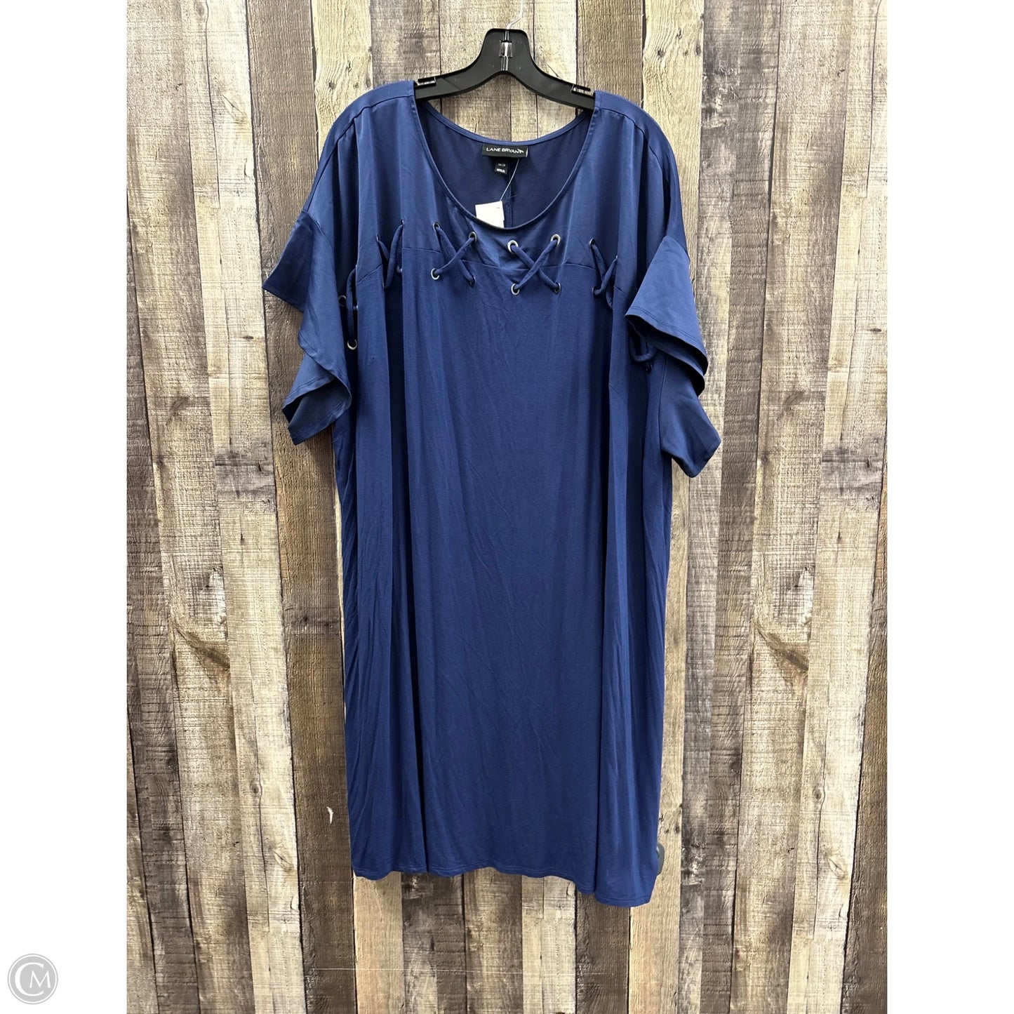 Dress Casual Short By Lane Bryant In Navy, Size: 4x