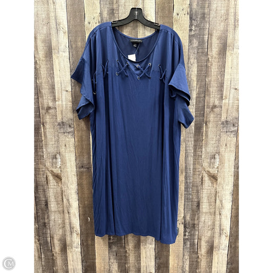 Dress Casual Short By Lane Bryant In Navy, Size: 4x