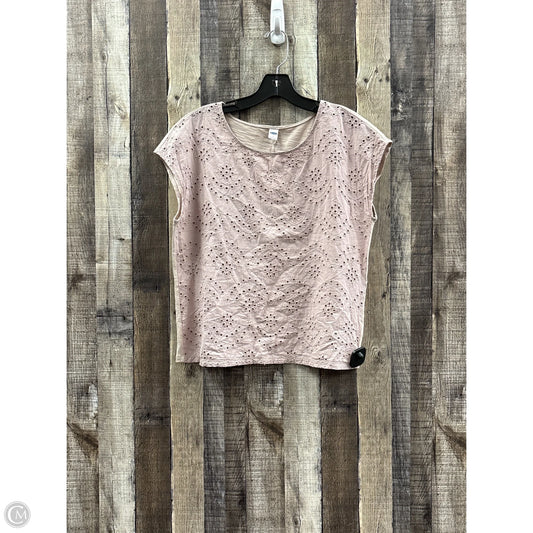 Top Sleeveless By Old Navy In Purple, Size: S