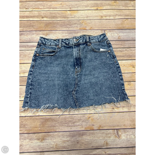 Skirt Mini & Short By Wild Fable In Blue Denim, Size: 12