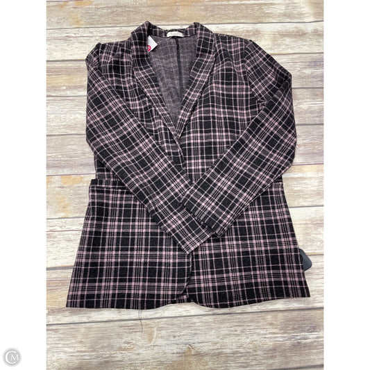 Blazer By Les Amis In Plaid Pattern, Size: L