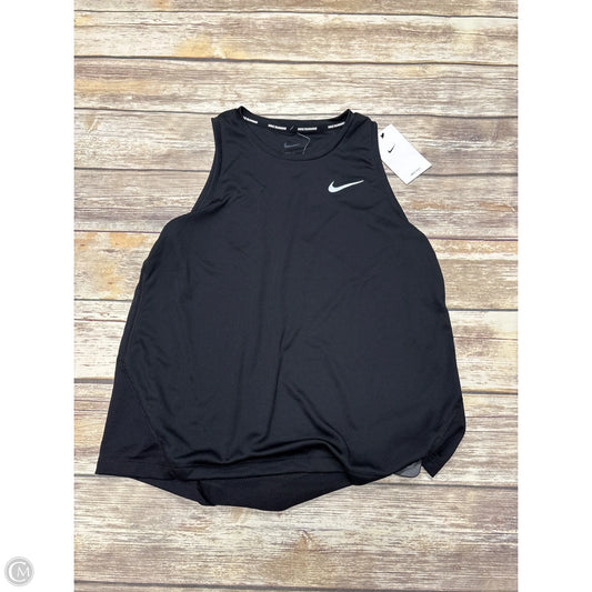 Athletic Tank Top By Nike In Black, Size: S