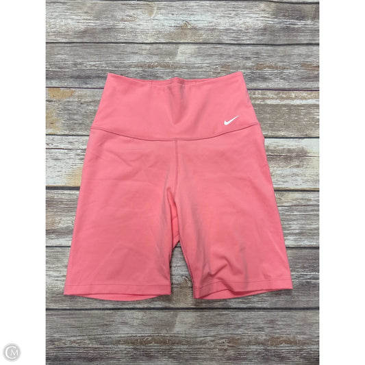 Athletic Shorts By Nike In Pink, Size: S