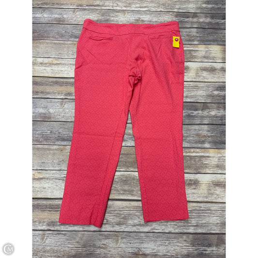 Pants Other By Crown And Ivy In Coral, Size: 22
