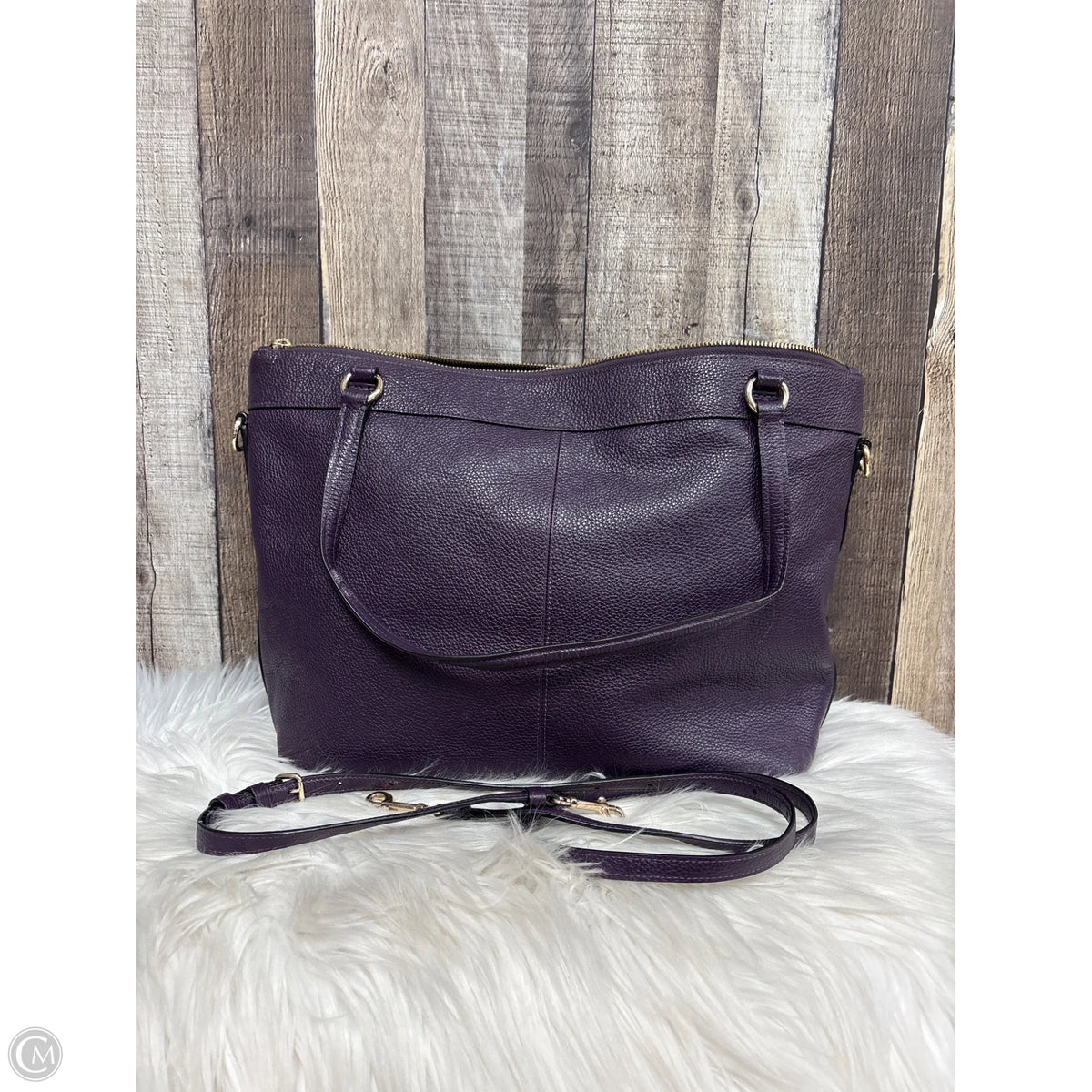 Handbag Designer By Coach, Size: Medium