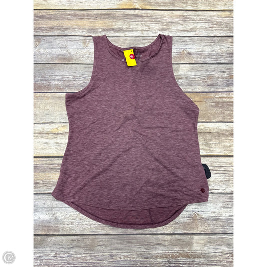 Athletic Tank Top By Apana In Purple, Size: M