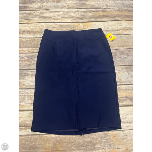 Skirt Midi By White House Black Market In Navy, Size: S