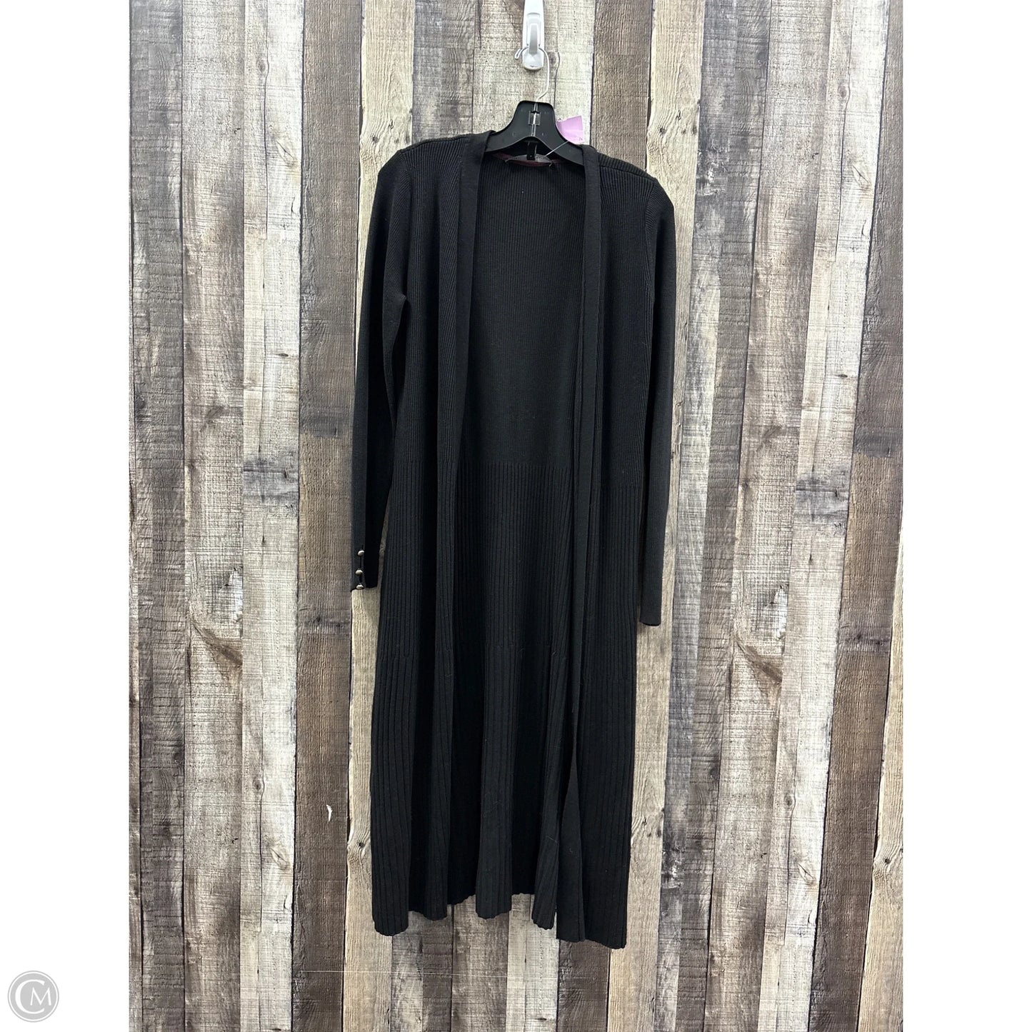 Sweater Cardigan By White House Black Market In Black, Size: M