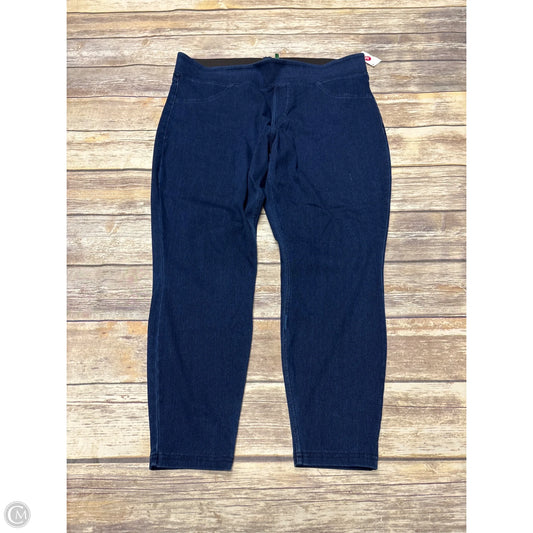 Jeans Jeggings By Halara In Blue Denim, Size: 18