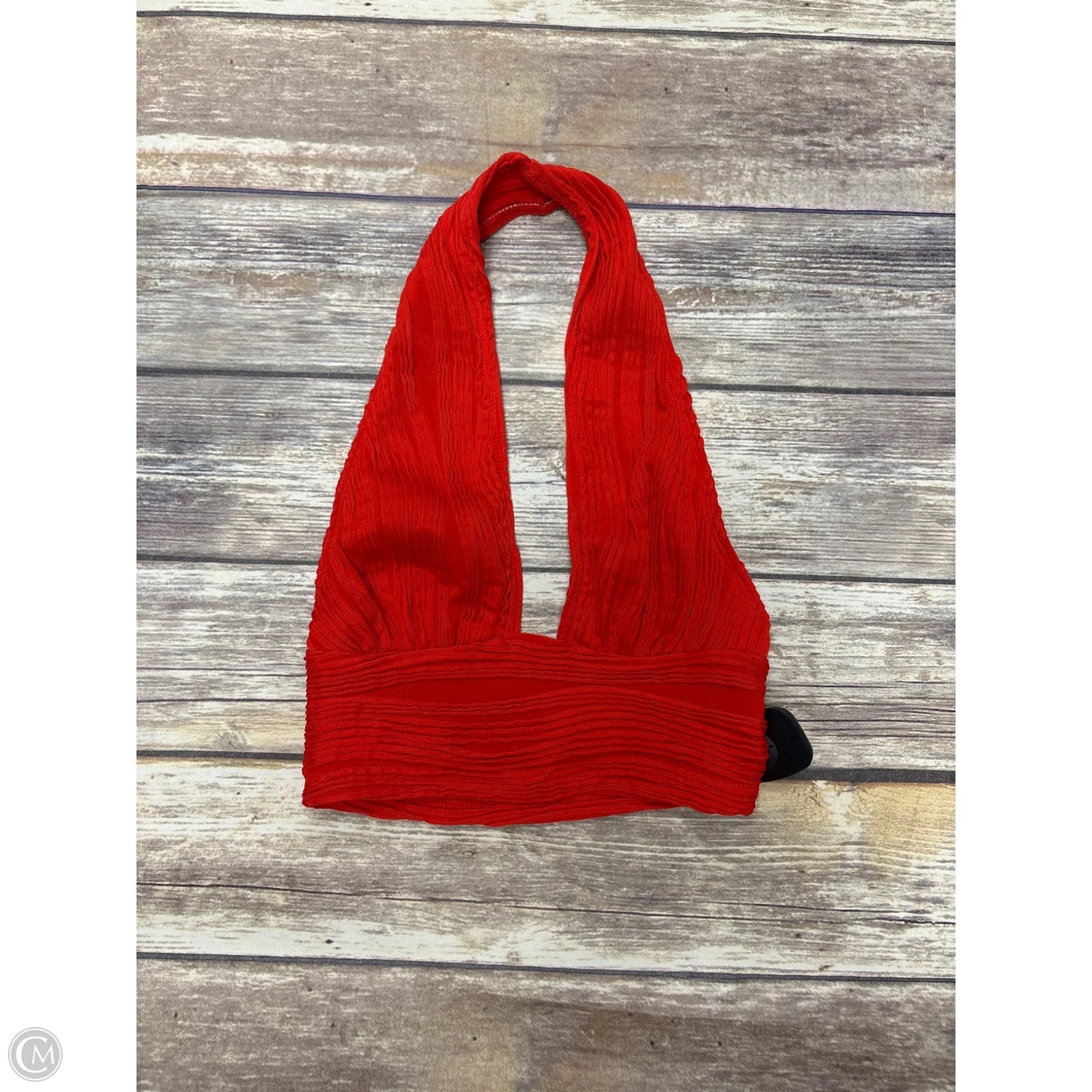 Top Sleeveless By Shein In Red, Size: Xs
