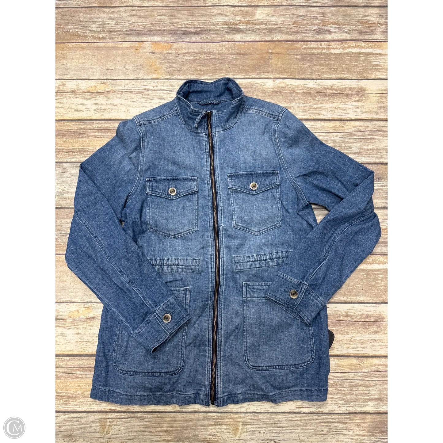 Jacket Denim By Sonoma In Blue Denim, Size: M
