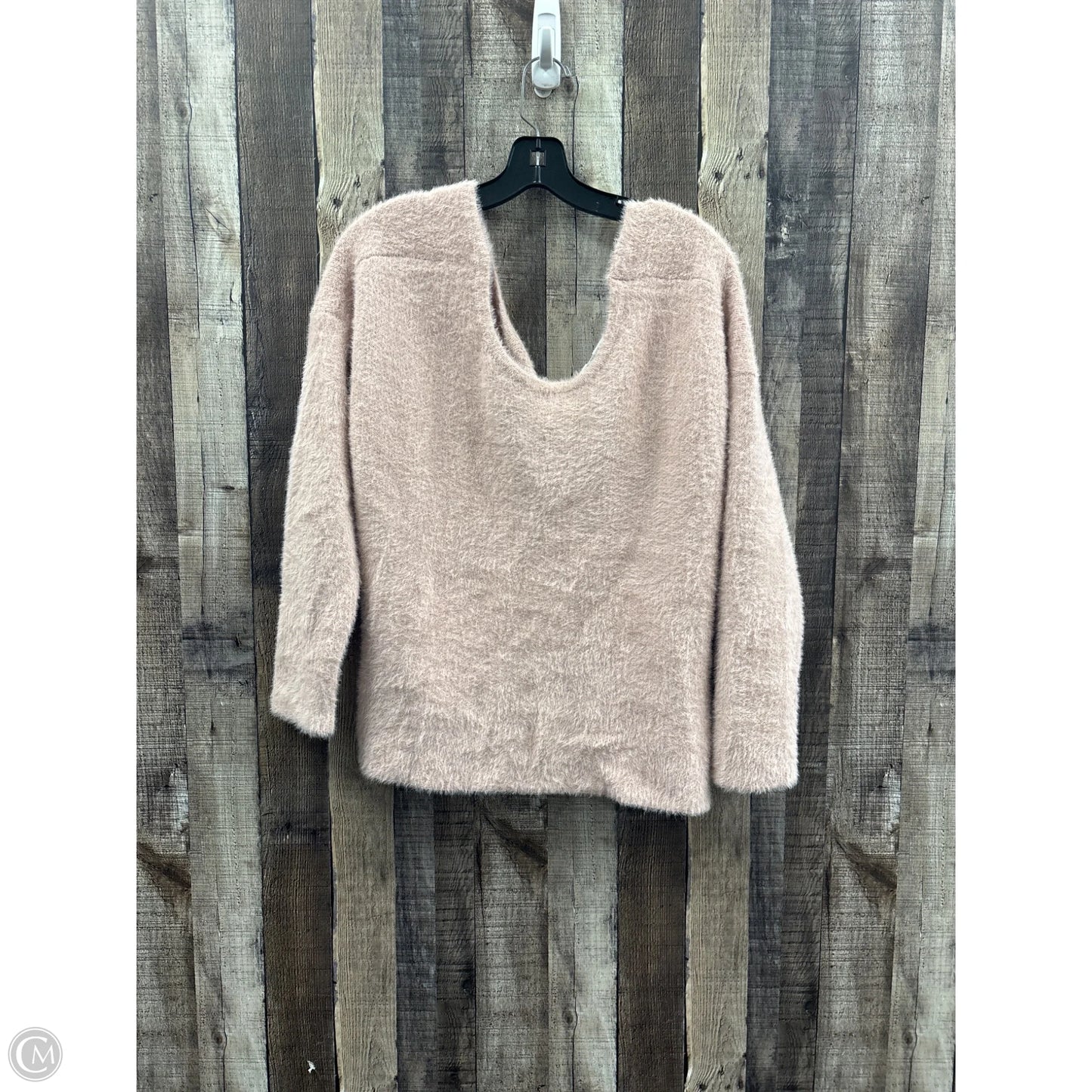 Sweater By Just Fab In Pink, Size: 1x