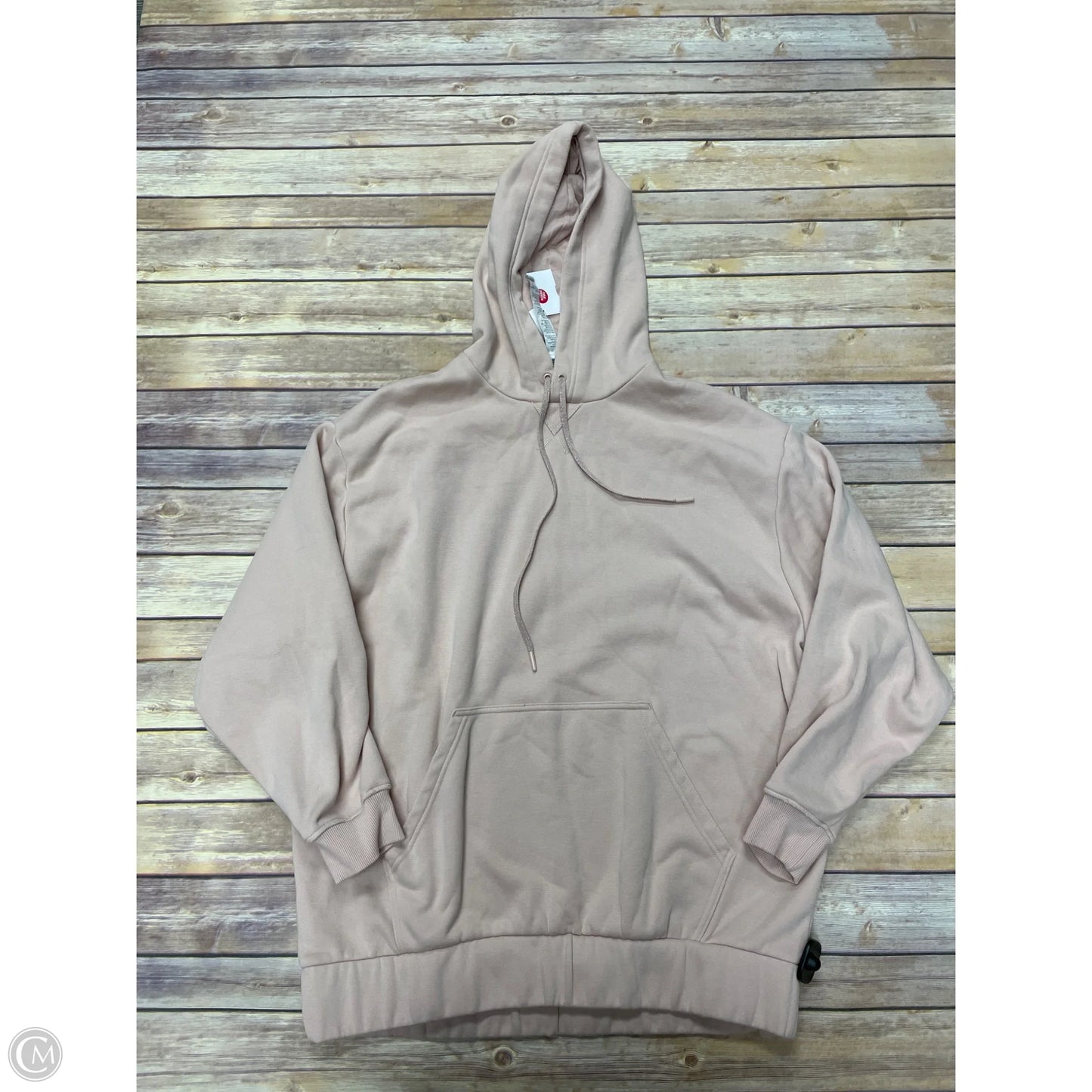 Athletic Sweatshirt Hoodie By Fabletics In Pink, Size: S