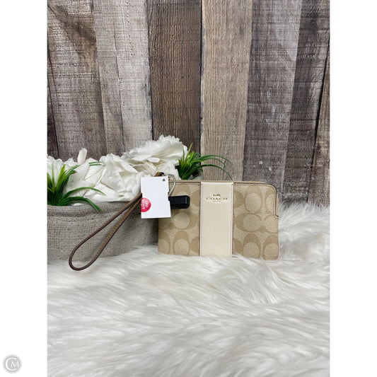 Wristlet Designer By Coach, Size: Small