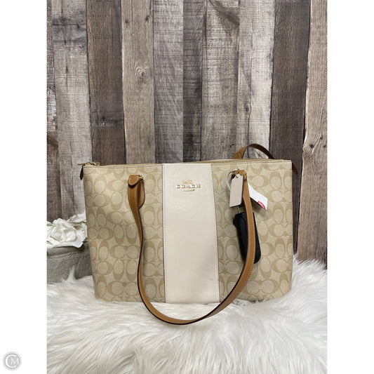 Handbag Designer By Coach, Size: Large