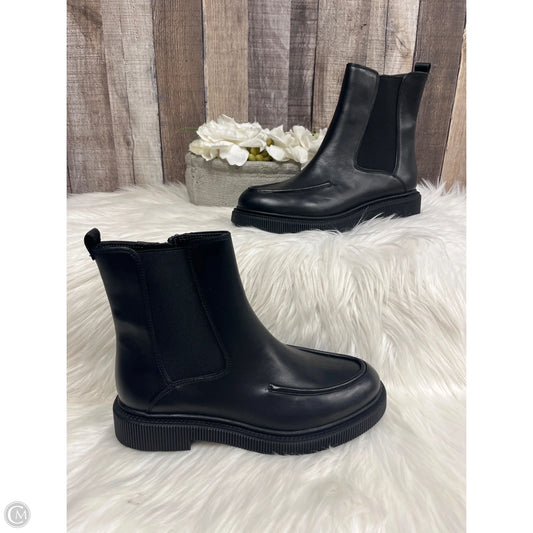 Boots Ankle Flats By Franco Sarto In Black, Size: 9.5