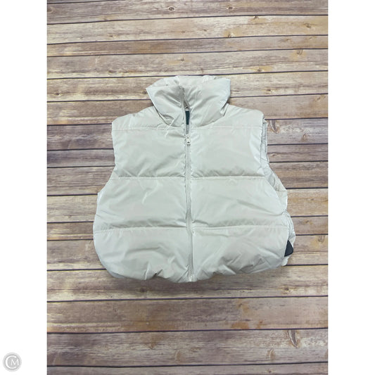 Vest Puffer & Quilted By Wild Fable In Ivory, Size: Xs