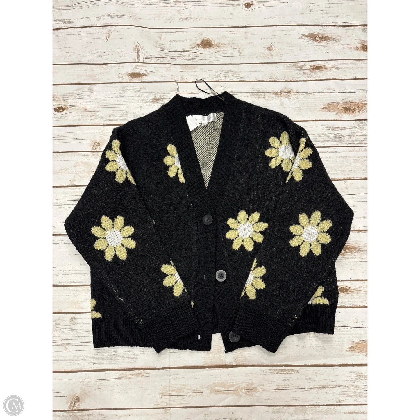 Sweater Cardigan By Chelsea And Theodore In Multi-colored, Size: S