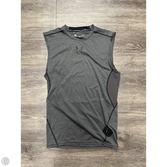 Athletic Tank Top By Under Armour In Grey, Size: L