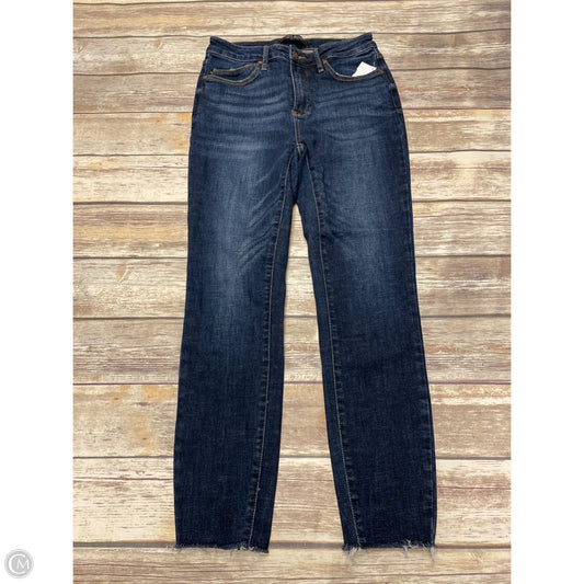 Jeans Straight By Judy Blue In Blue Denim, Size: 8