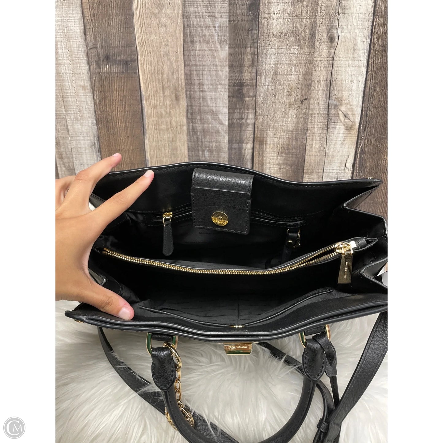 Handbag Designer By Michael Kors, Size: Medium