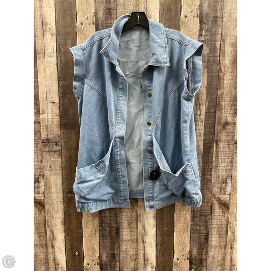 Vest Other By Cmf In Blue Denim, Size: L