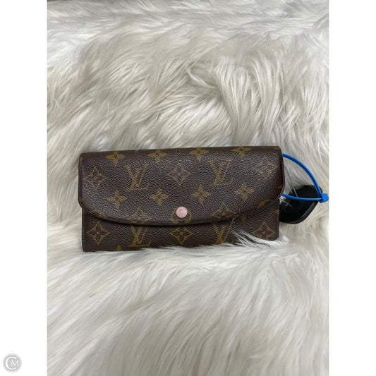 Wallet Luxury Designer By Louis Vuitton, Size: Medium