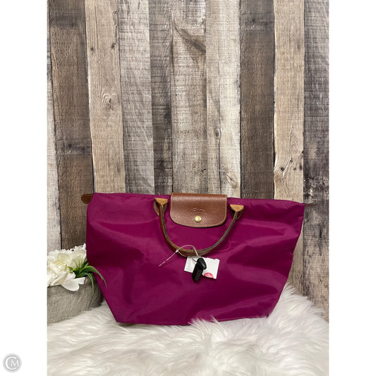 Tote Designer By Longchamp, Size: Large