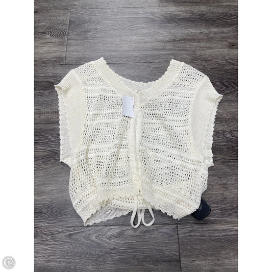 Top Short Sleeve By Adore In Ivory, Size: S